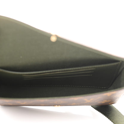 Louis Vuitton Monogram Felicie Strap & Go Kaki 5 of 9