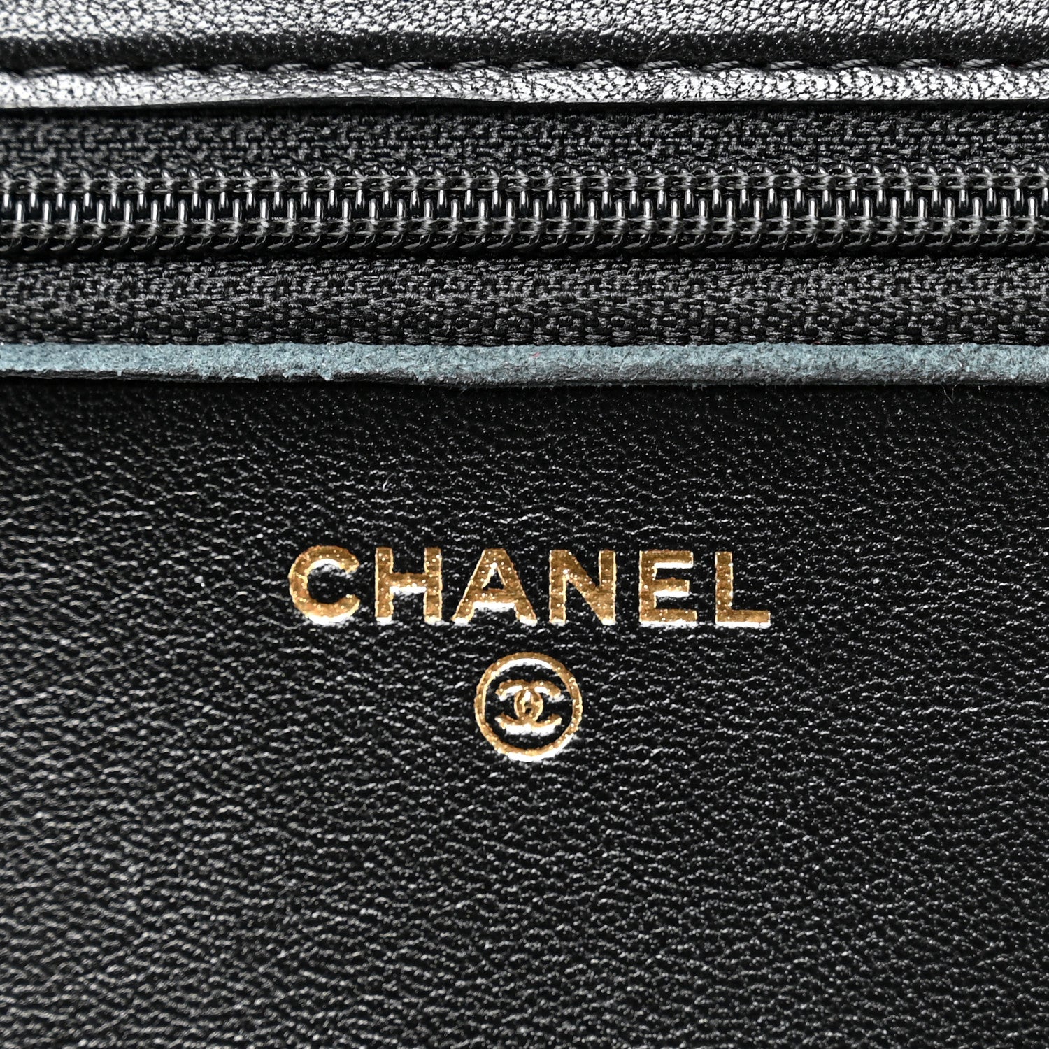 Chanel Lambskin Quilted Chanel 19 Wallet On Chain WOC Black 6 of 15
