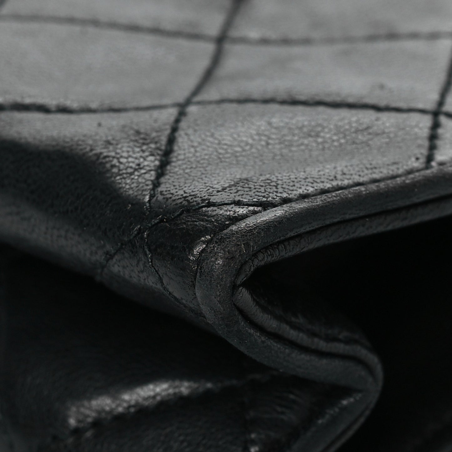 Lambskin Quilted Tassel Flap Black