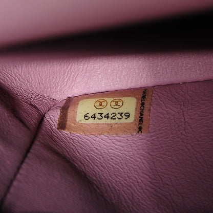 Chanel Lambskin Double Medium Flap Lilac 7 of 8