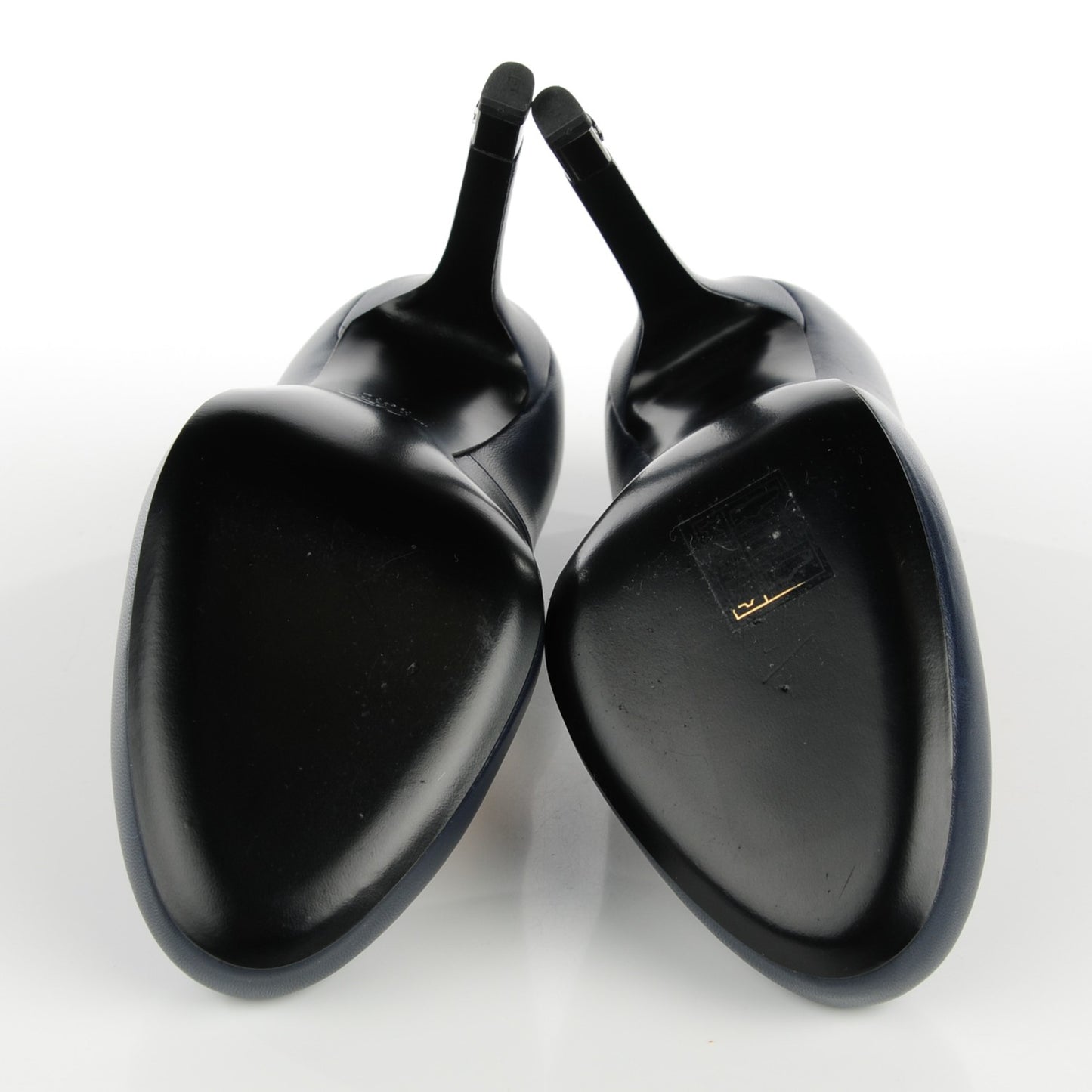 Lambskin Pumps 36.5 Navy