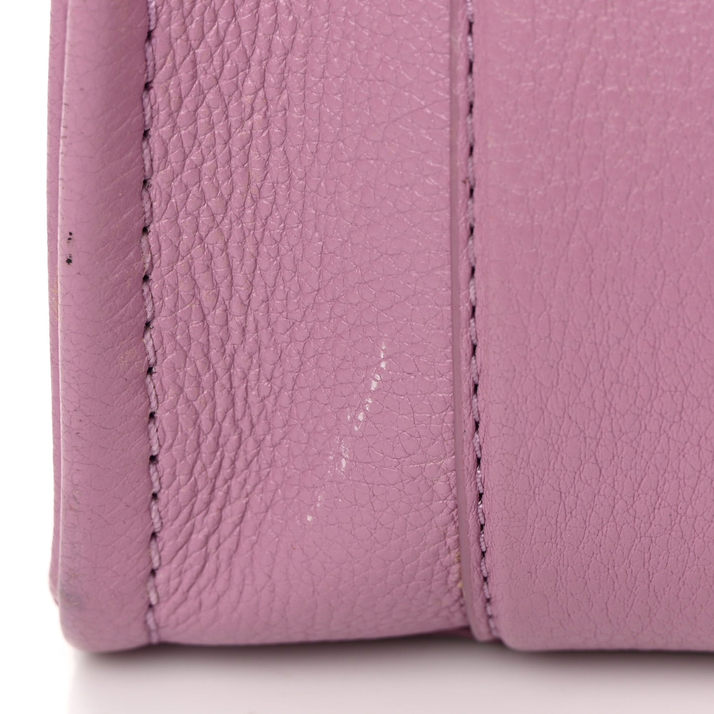 Grained Calfskin Small The Tote Bag Orchid Haze