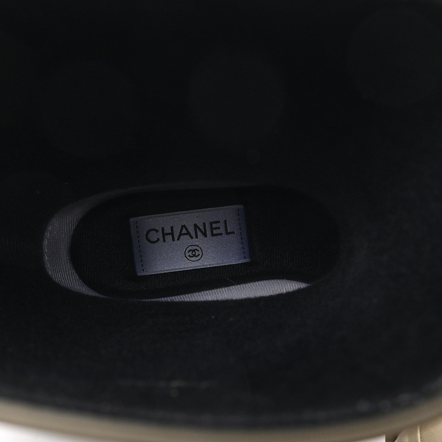 Chanel Caoutchouk CC High Boots 37 Khaki 8 of 10
