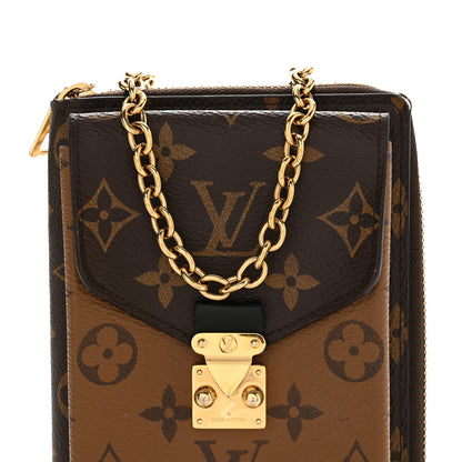 Louis Vuitton Reverse Monogram Metis Vertical Zippy Wallet 7 of 13