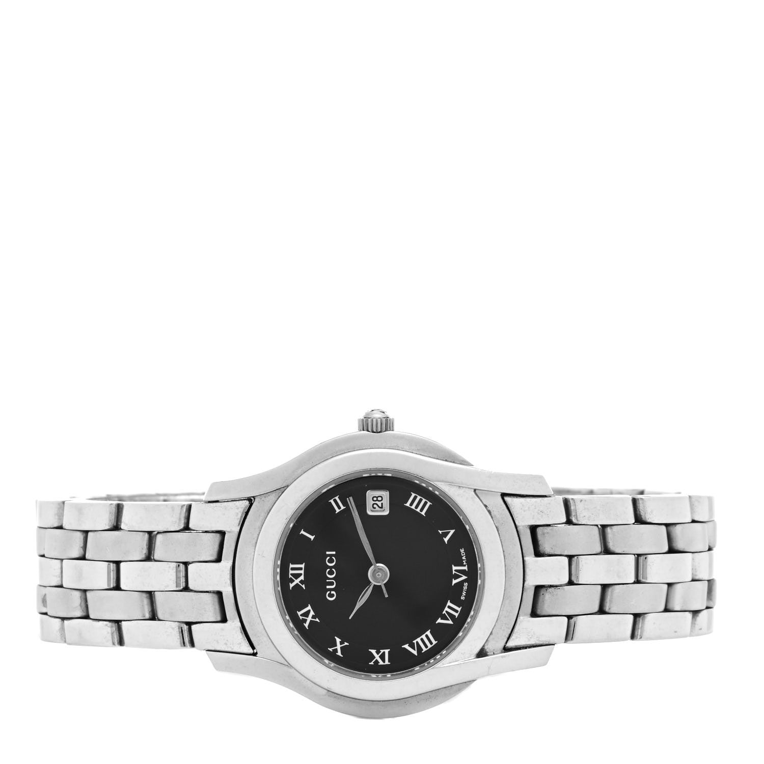 Gucci Stainless Steel 27mm 5500L Quartz Watch Black 2 of 5