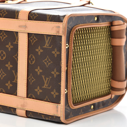 Louis Vuitton Monogram Sac Chien 40 Pet Carrier 6 of 13