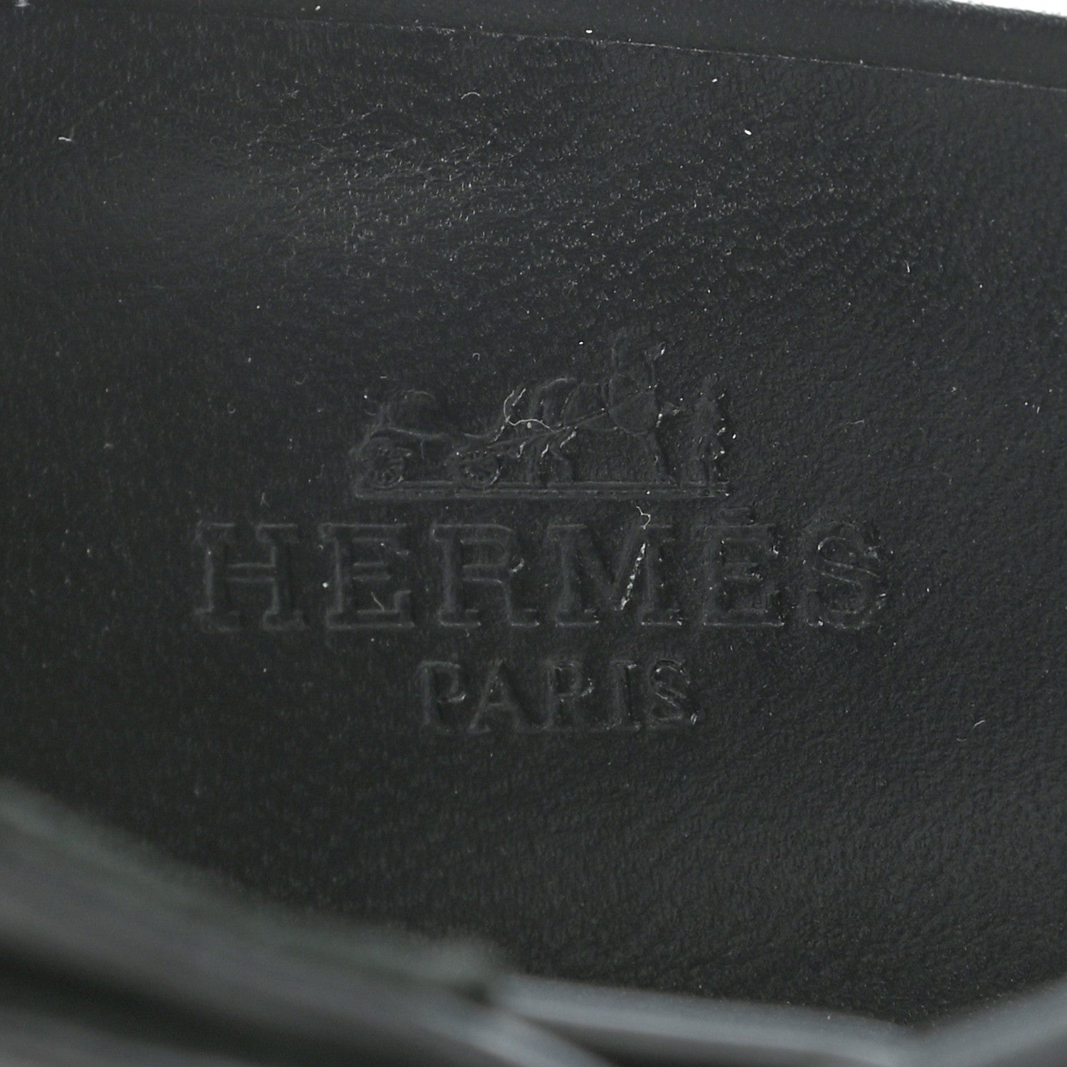 Hermes Calfskin Doll 60 Espadrille Wedge Sandals 37 Black 7 of 8
