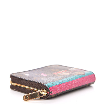 Louis Vuitton Monogram 2015 Christmas Animation Zippy Coin Purse 4 of 10