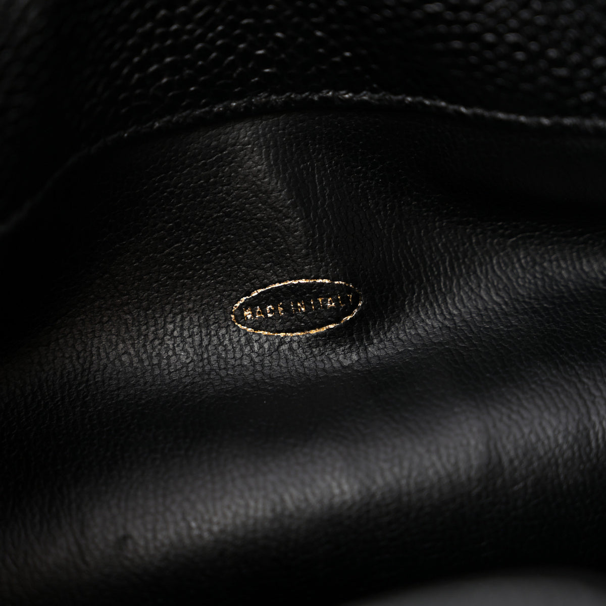 Chanel Caviar CC Drawstring Shoulder Bag Black 8 of 16