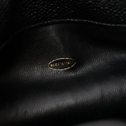 Chanel Caviar CC Drawstring Shoulder Bag Black 8 of 16