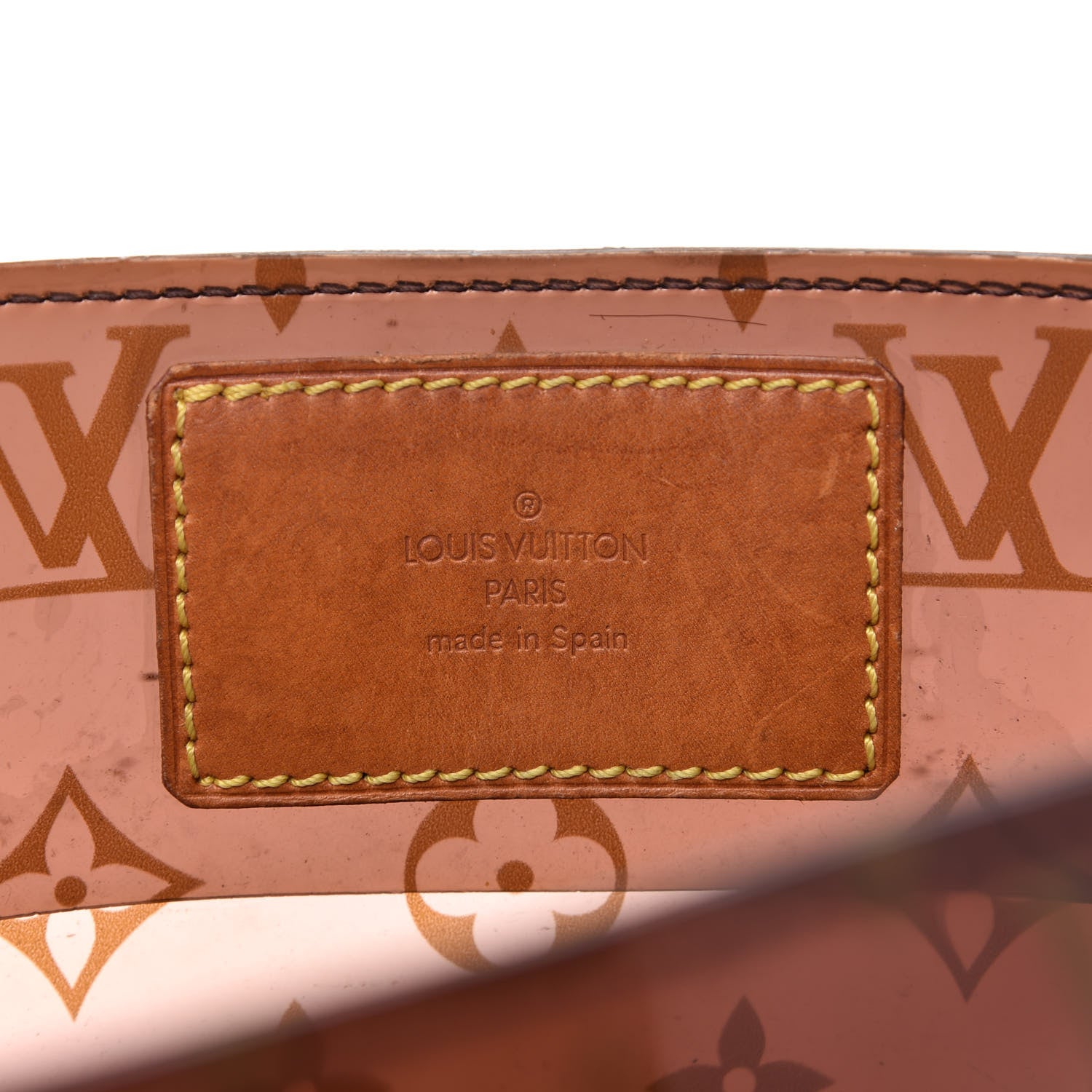Louis Vuitton Vinyl Cabas Ambre PM 8 of 9