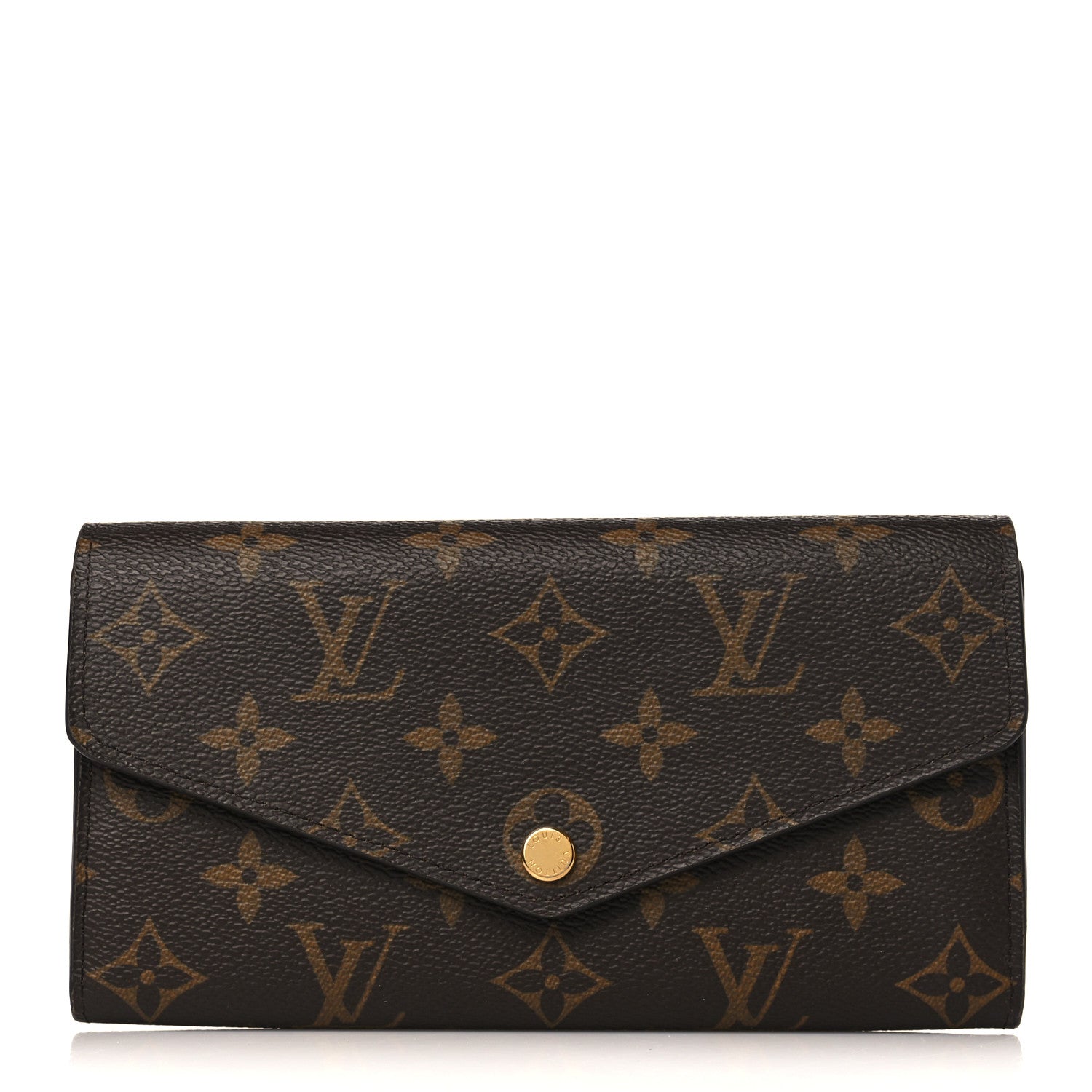 Louis Vuitton Monogram Sarah Wallet NM Coquelicot 1 of 6