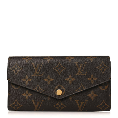 Louis Vuitton Monogram Sarah Wallet NM Coquelicot 1 of 6