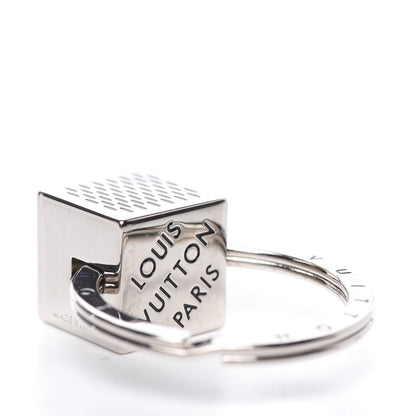 Louis Vuitton Damier Cube Key Holder Silver 3 of 4