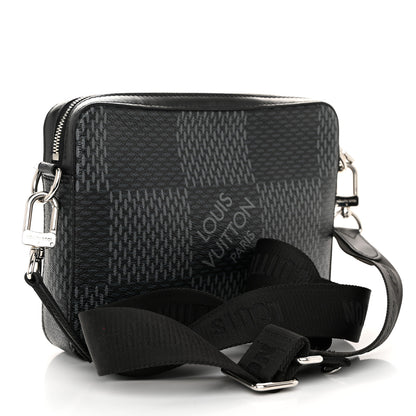 Louis Vuitton Damier Graphite 3D Trio Messenger 4 of 12