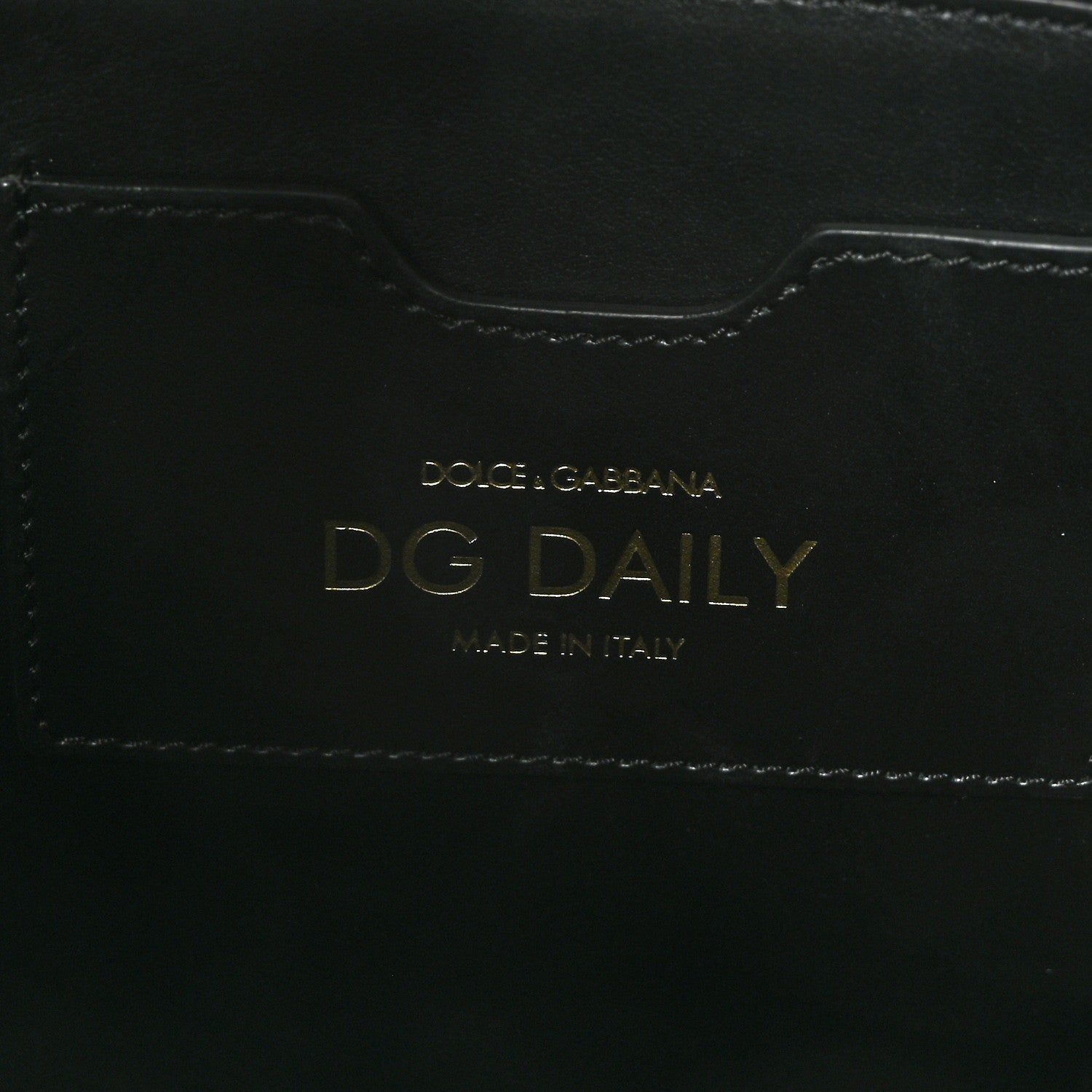 Dolce & Gabbana Vitello Debossed Small Beatrice Logo Tote Black 6 of 8