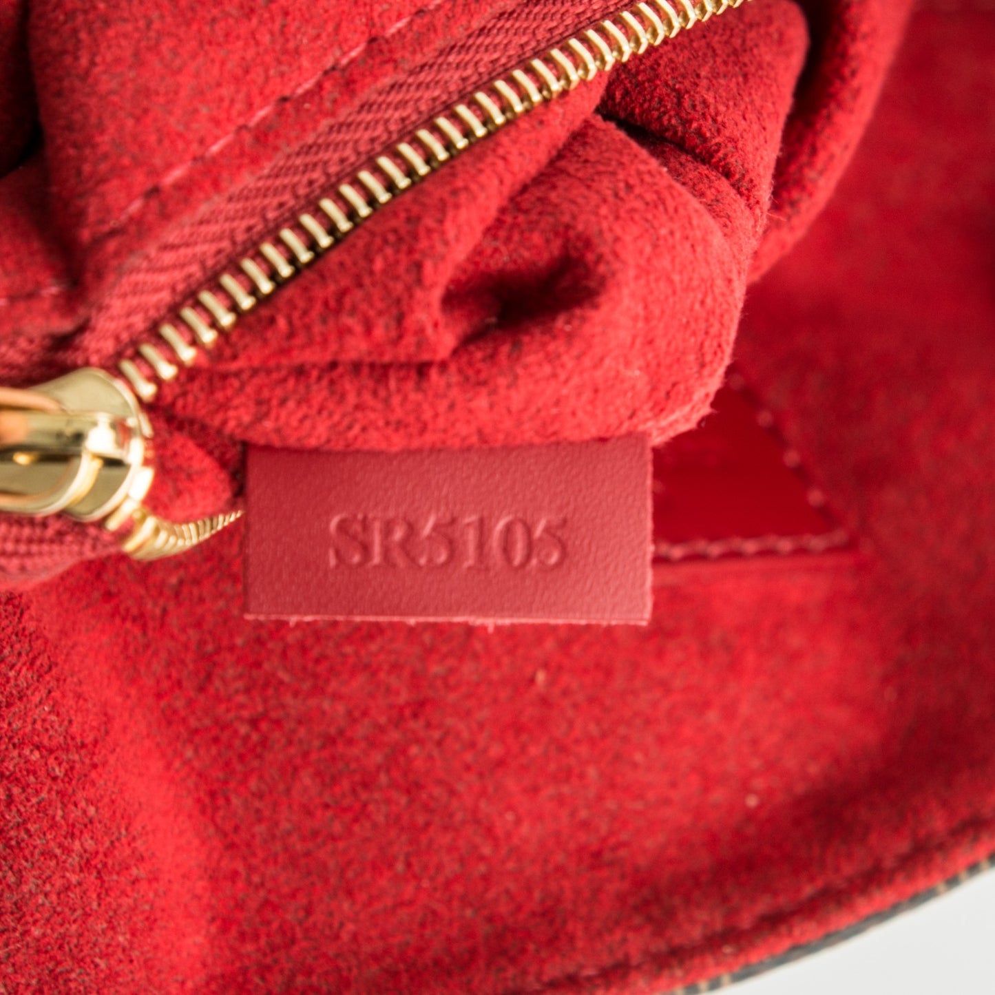 Damier Ebene Caissa Hobo Cherry