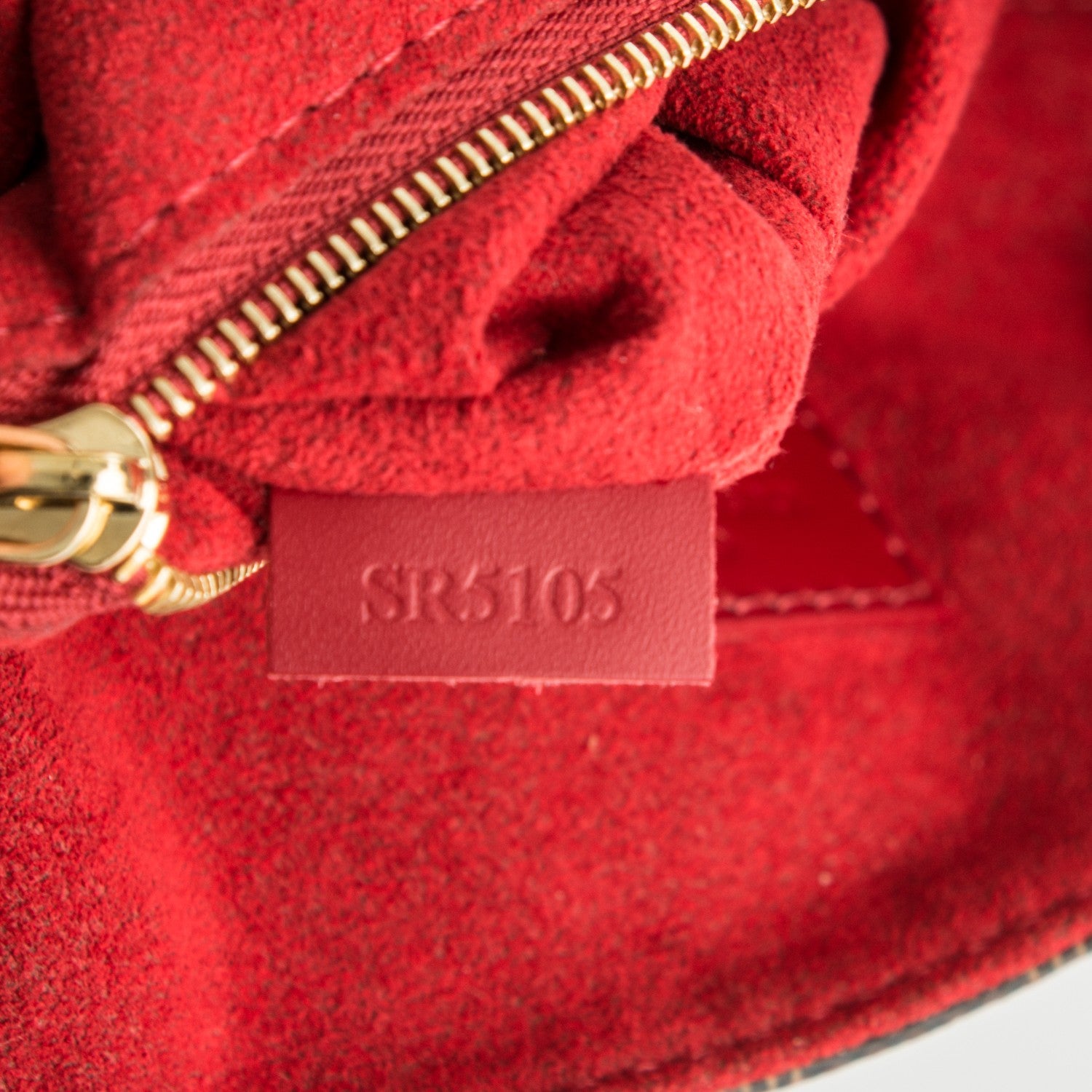 Louis Vuitton Damier Ebene Caissa Hobo Cherry 7 of 7