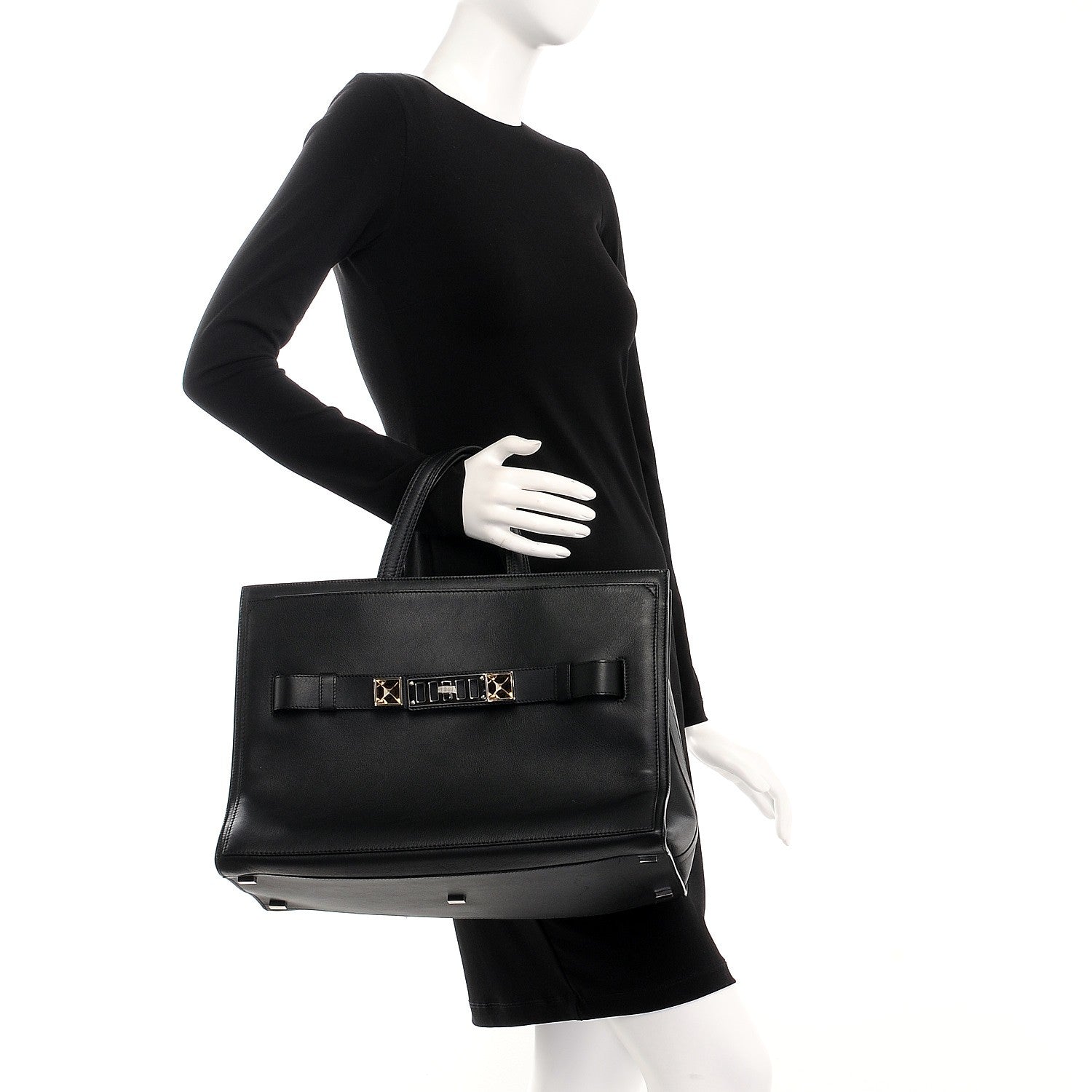 Proenza Schouler Calfskin Large PS11 Tote Black 2 of 8