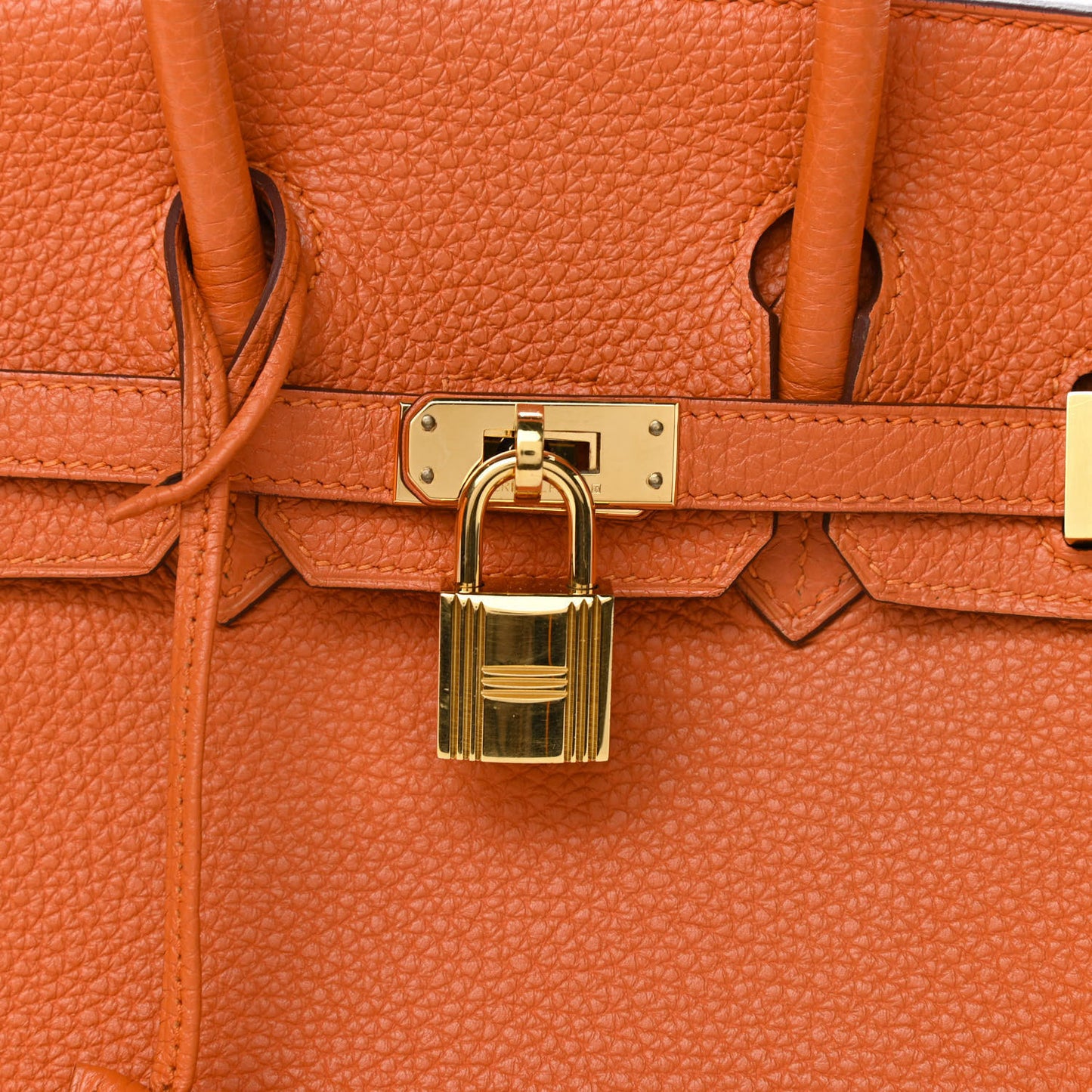 Togo Birkin 25 Orange
