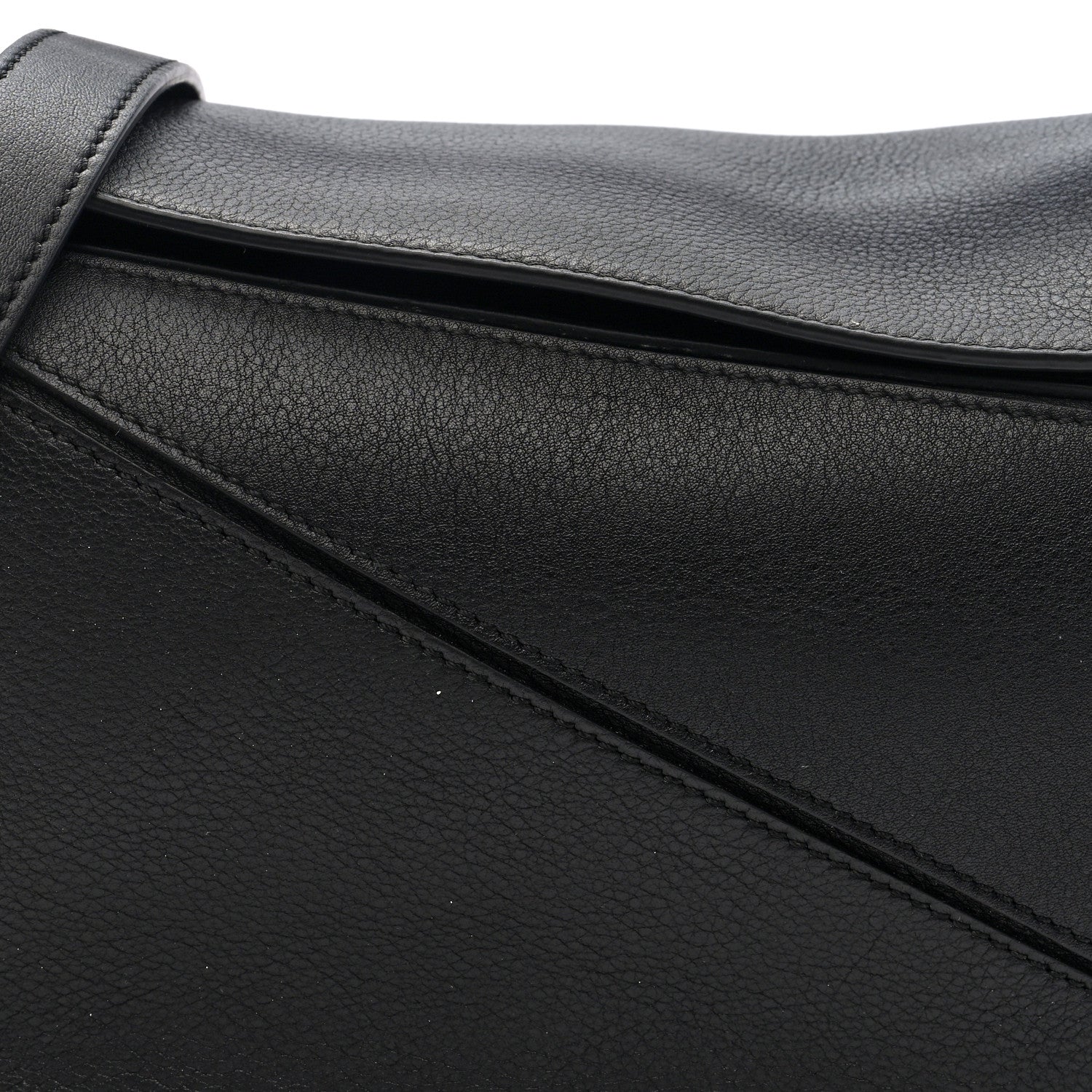 Loewe Calfskin Small Puzzle Bag Black 7 of 10