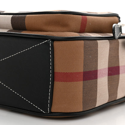 Burberry Canvas Check Paddy Messenger Birch Brown 10 of 10