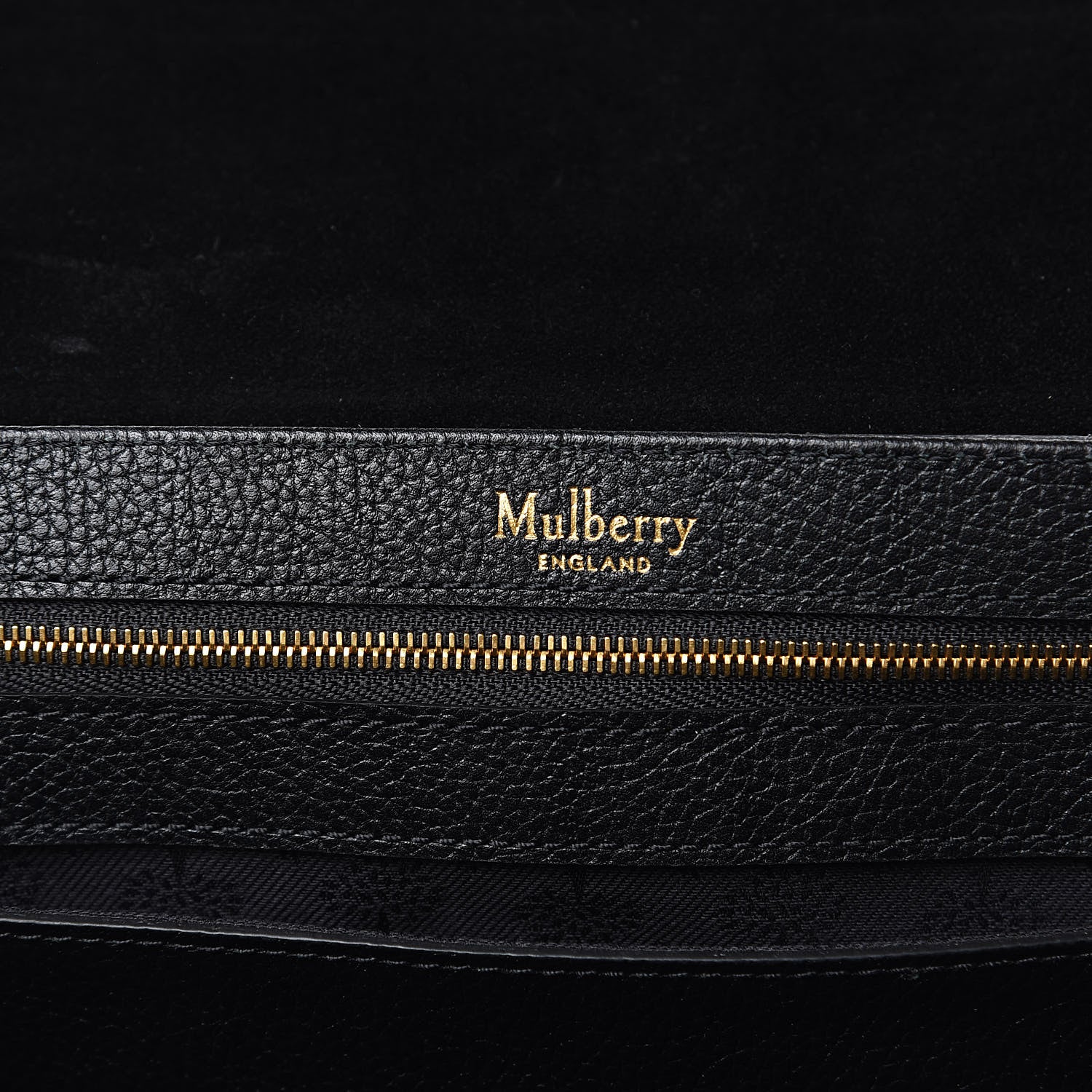 Mulberry Classic Grain Calfskin Small Bayswater Backpack Black 6 of 8