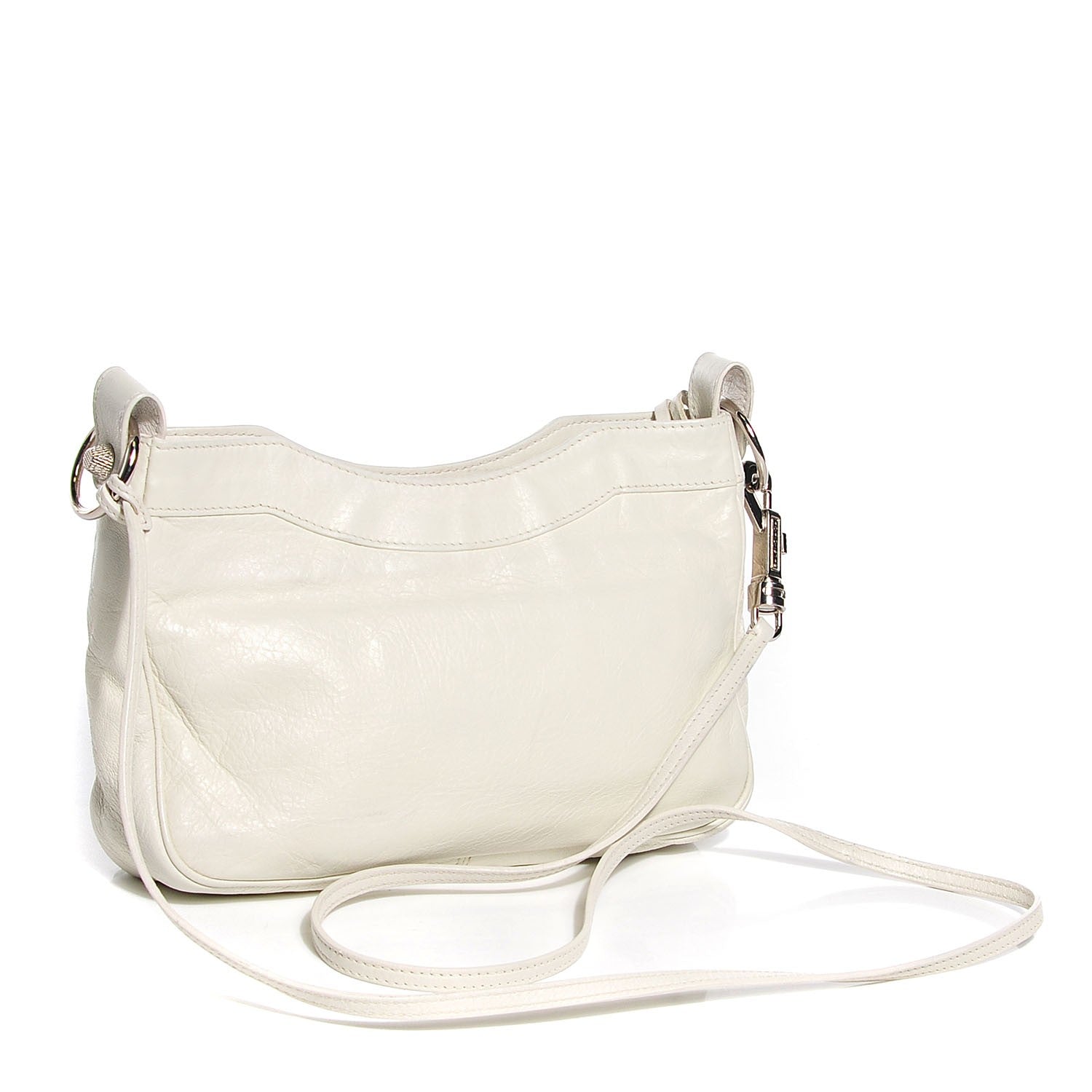 Balenciaga Agneau Giant 12 Silver Hardware Hip White 3 of 10