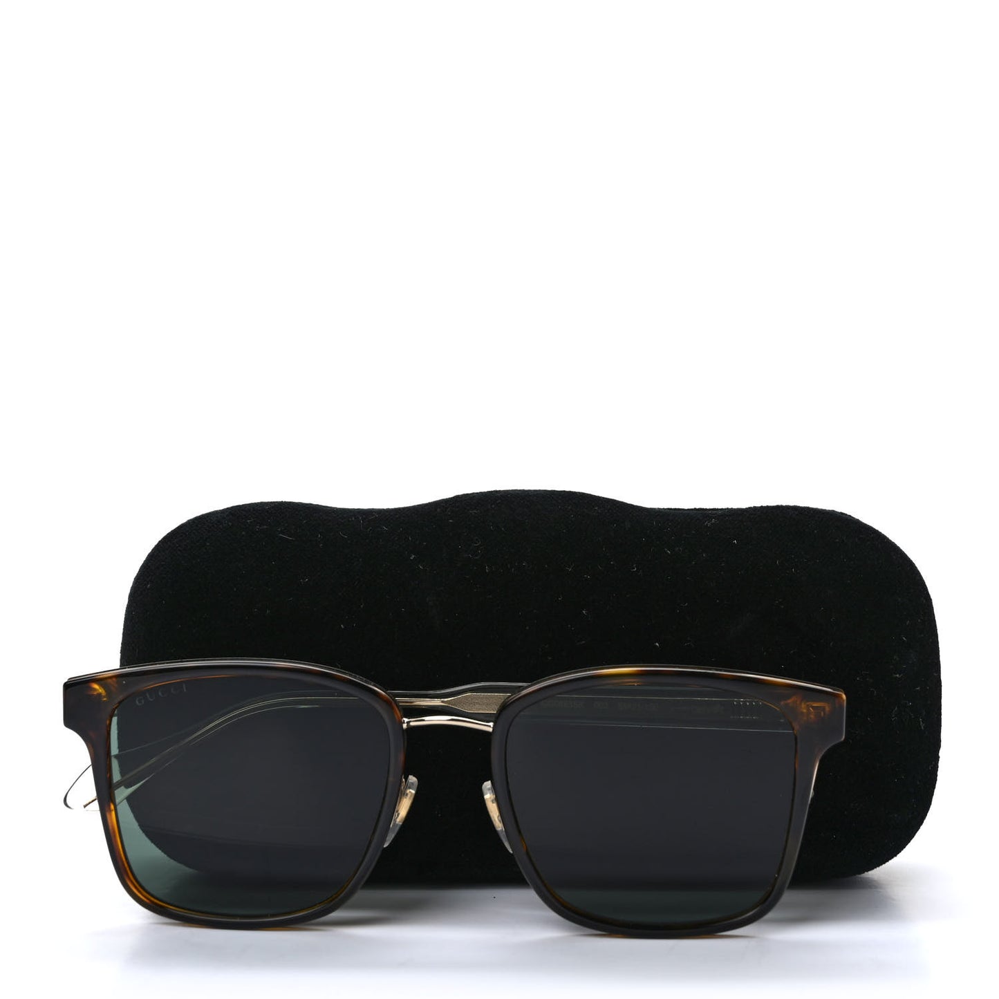 Acetate Specialized Fit Square Sunglasses GG0563SK Havana