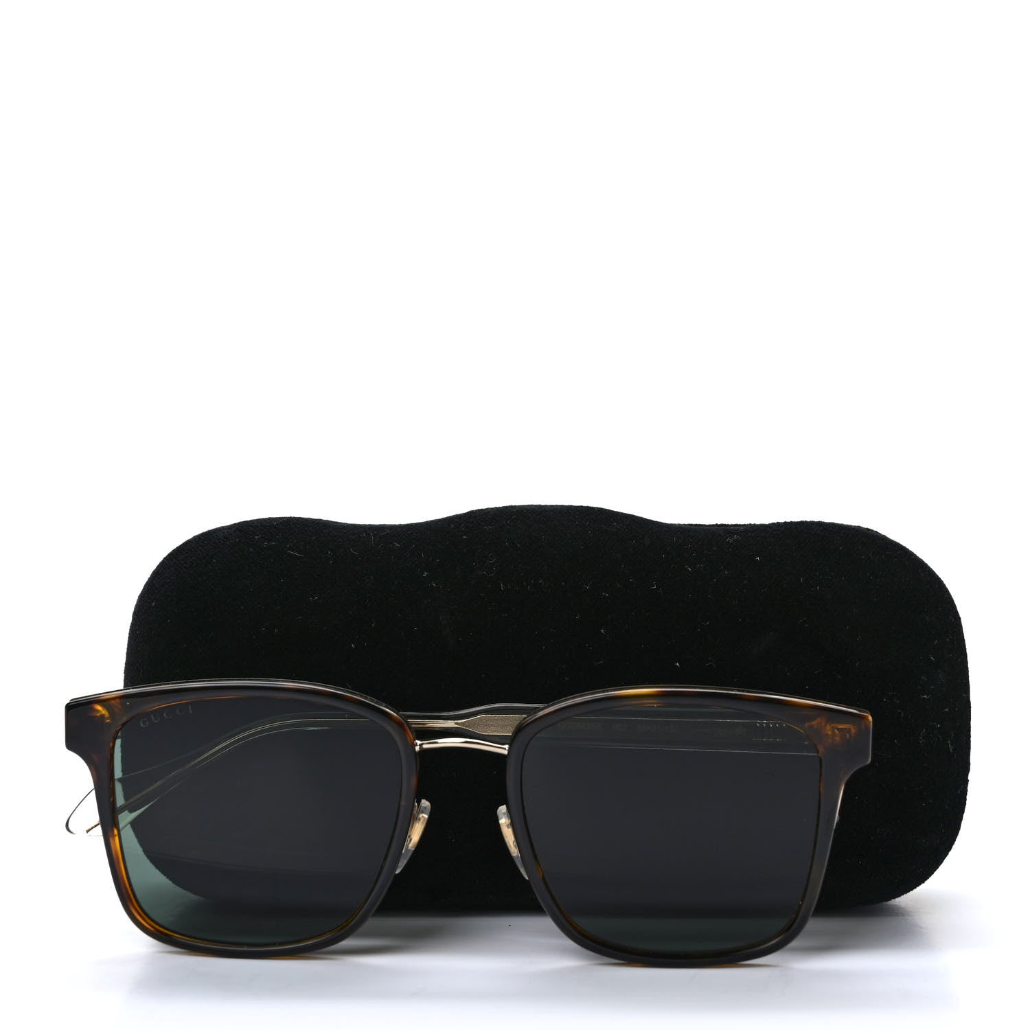 Gucci Acetate Specialized Fit Square Sunglasses GG0563SK Havana 8 of 8