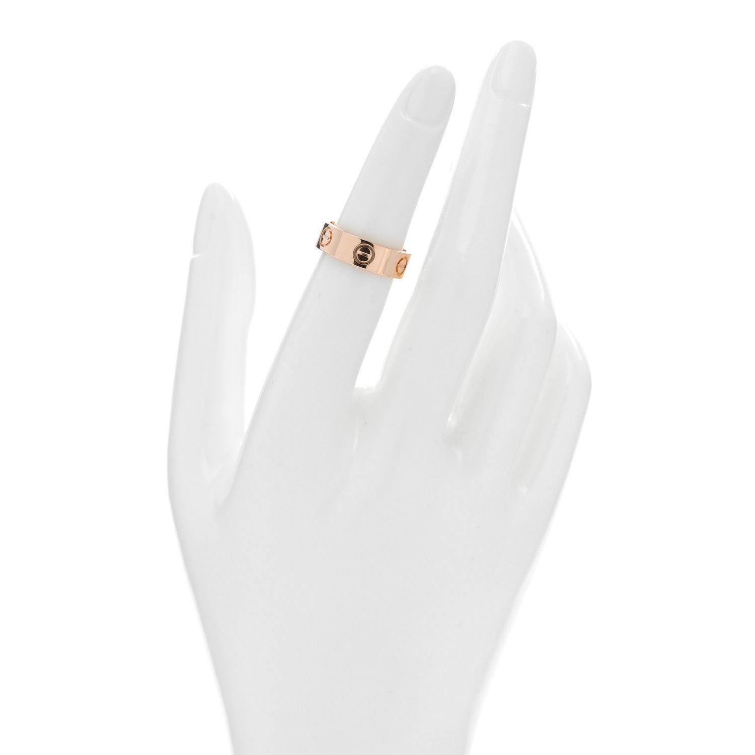 Cartier 18K Pink Gold 5.5mm LOVE Ring 50 5.25 2 of 4