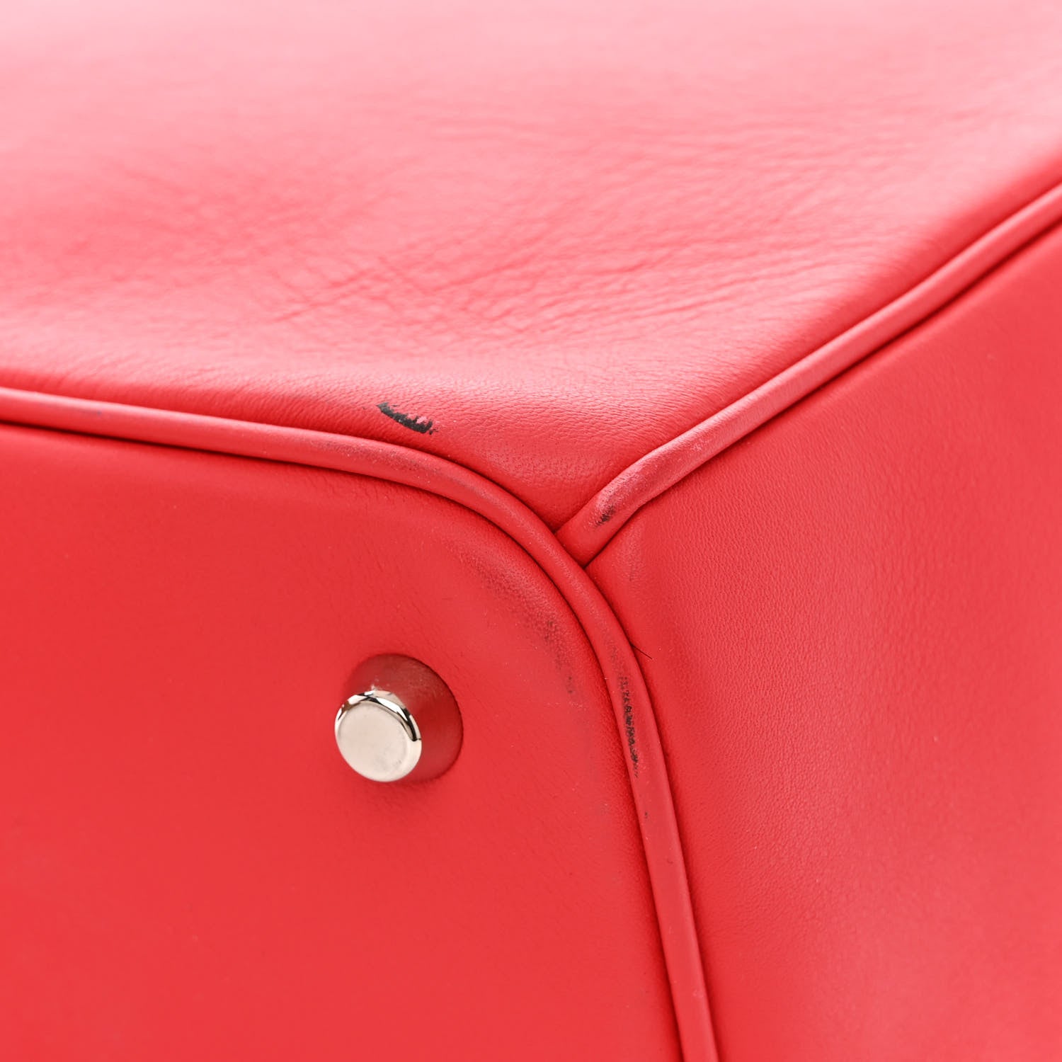 Christian Dior Smooth Calfskin Large Diorissimo Tote Red 15 of 23
