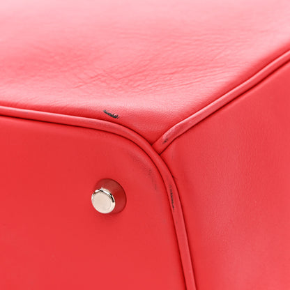 Christian Dior Smooth Calfskin Large Diorissimo Tote Red 15 of 23