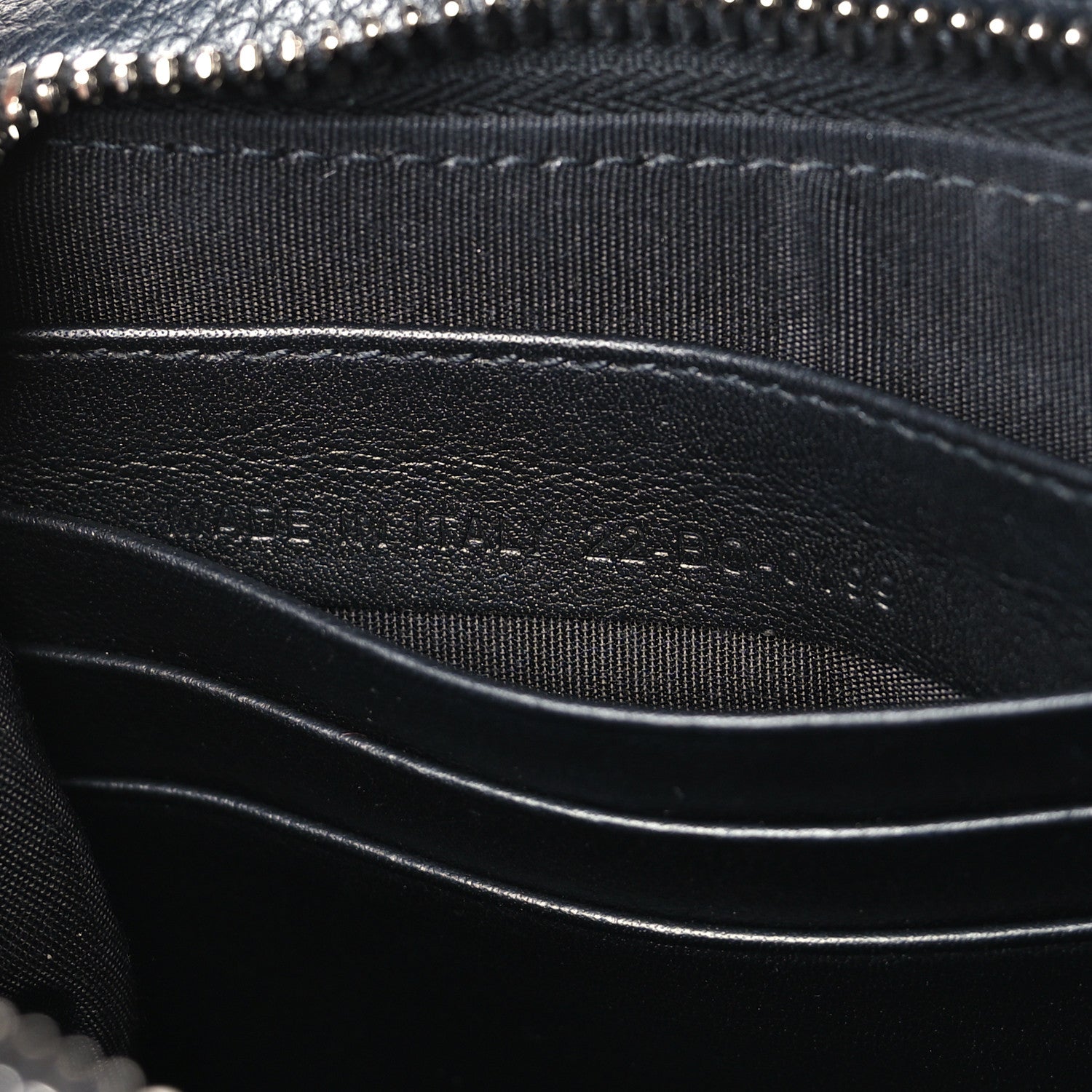 Christian Dior Oblique Pouch Navy Blue 8 of 10