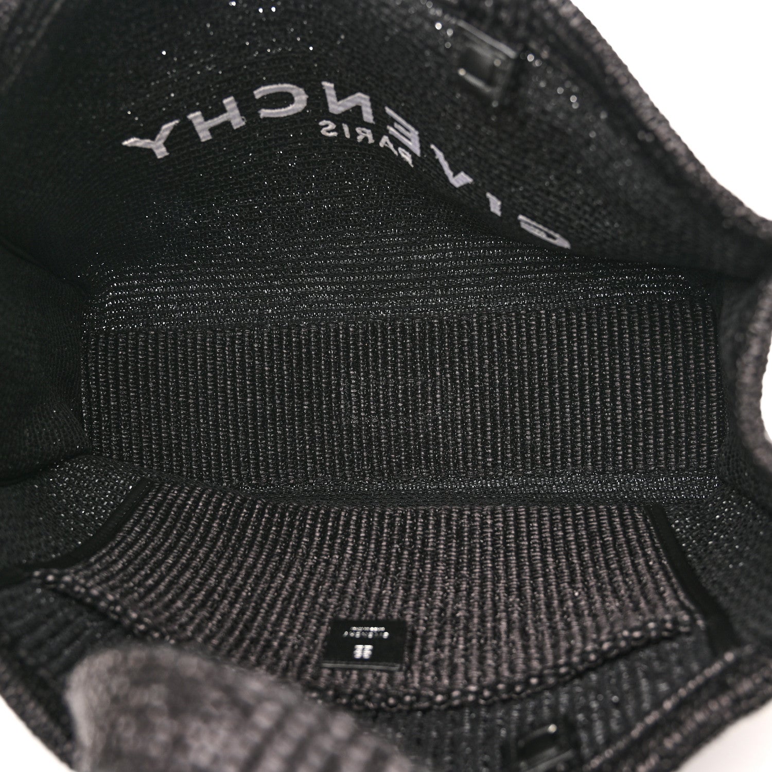 Givenchy Raffia Large G Shopping Tote Black 5 of 11