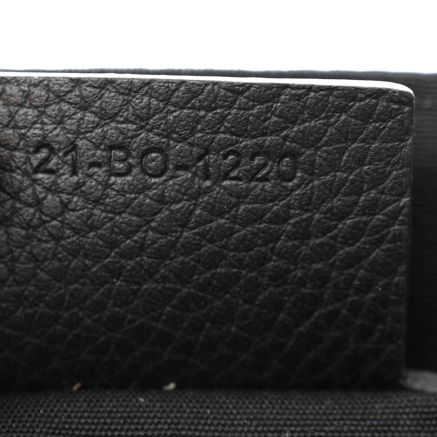 Christian Dior Grained Calfskin Oblique Mini Saddle Messenger Black 7 of 11