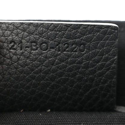 Christian Dior Grained Calfskin Oblique Mini Saddle Messenger Black 7 of 11