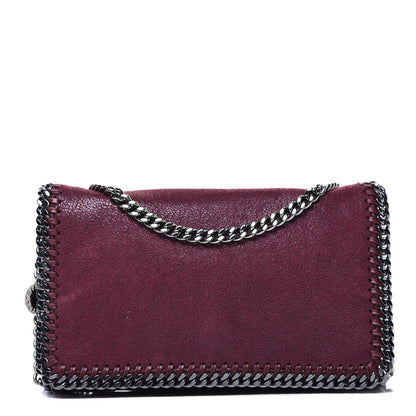 Stella McCartney Shaggy Deer Falabella Crossbody Bag Plum 1 of 10