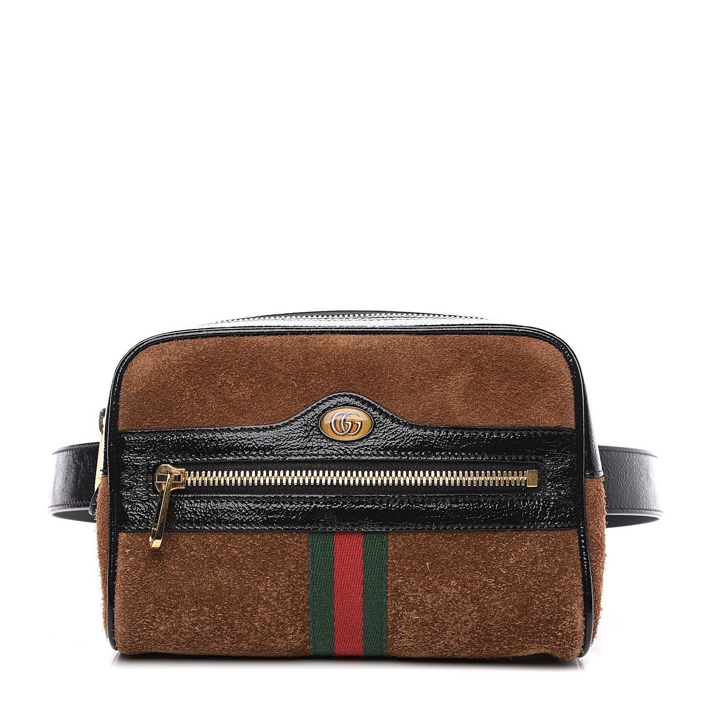 Suede Small Ophidia Belt Bag 85 34 Brown