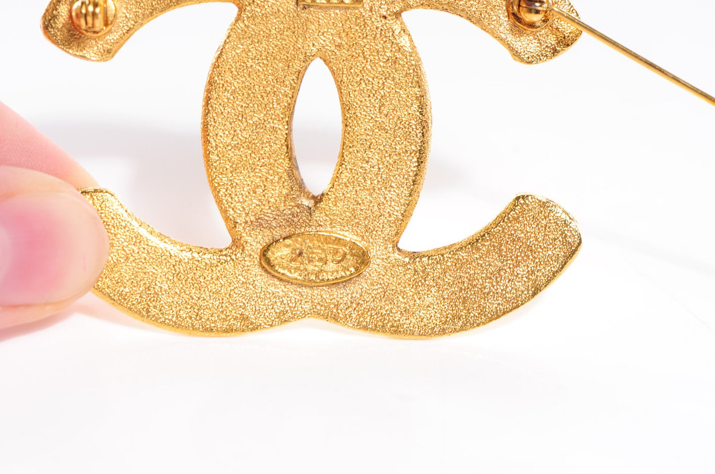 CC Brooch Gold