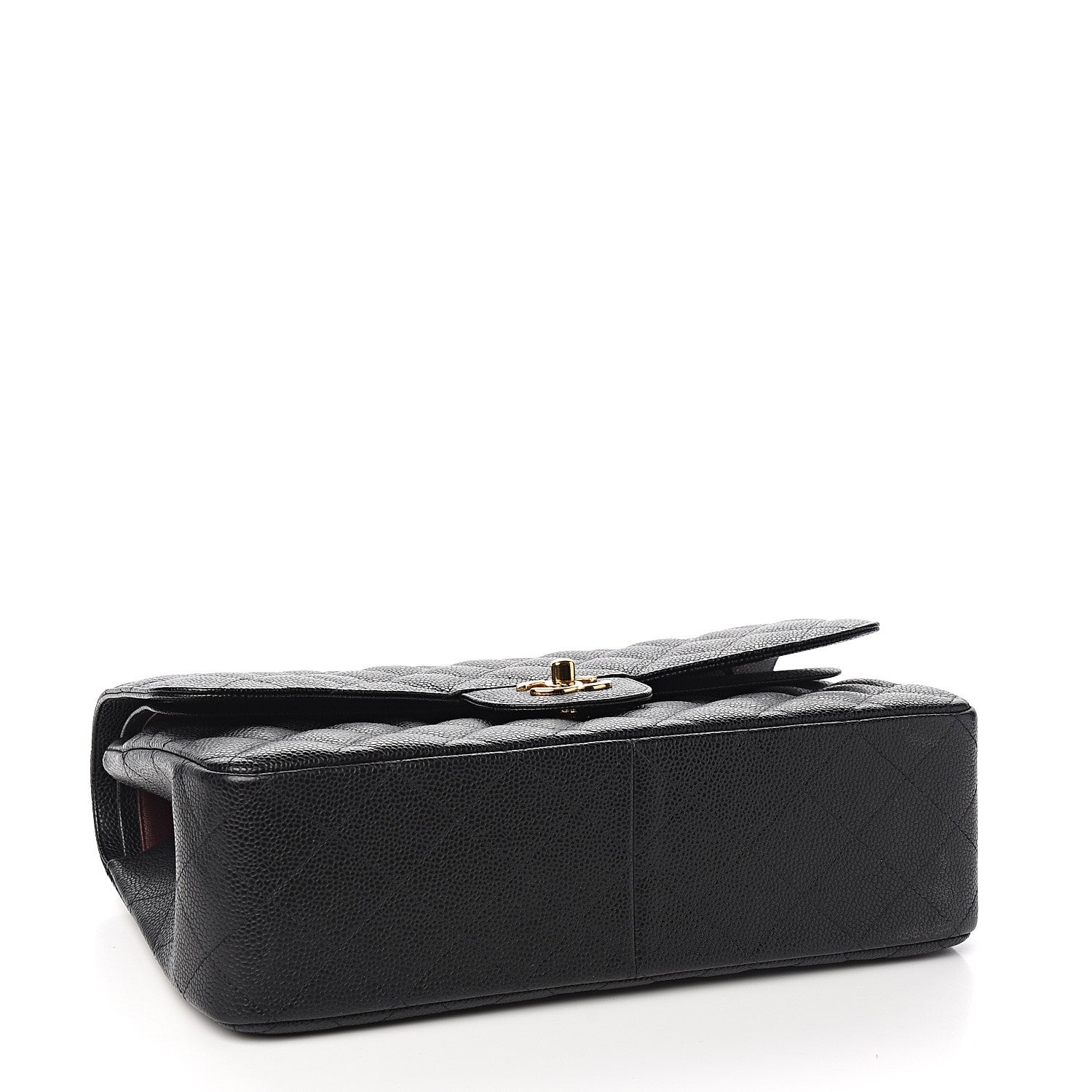 Chanel Caviar Quilted Jumbo Double Flap Black 3 of 10