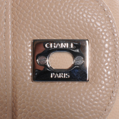 Chanel Caviar Jumbo Double Flap Beige Clair 6 of 10