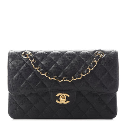 Chanel Caviar Quilted Small Double Flap Black 1 of 9