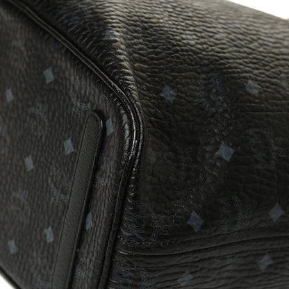 MCM Visetos Medium Liz Reversible Shopper Tote Black 12 of 21
