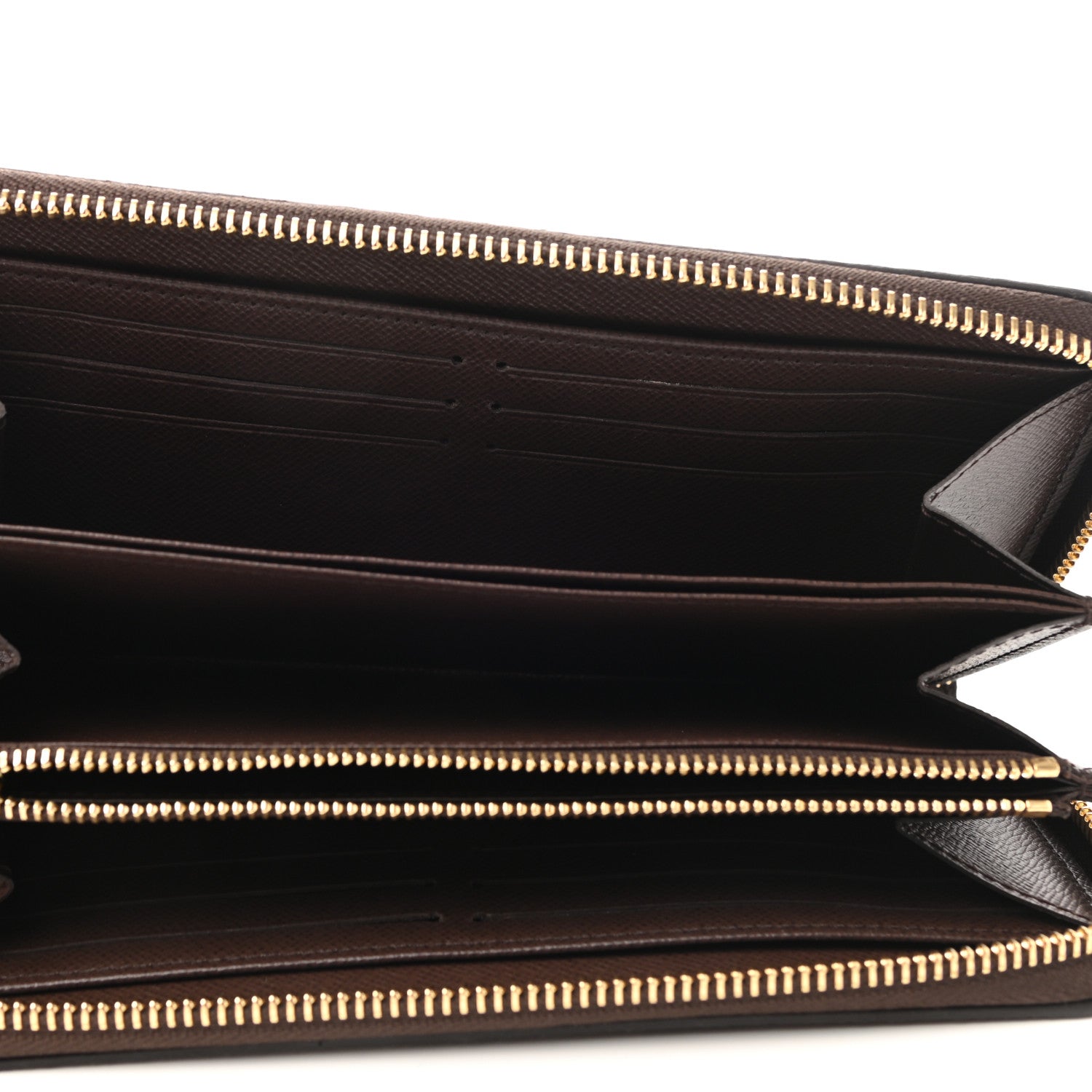 Louis Vuitton Damier Ebene Zippy Wallet 5 of 7