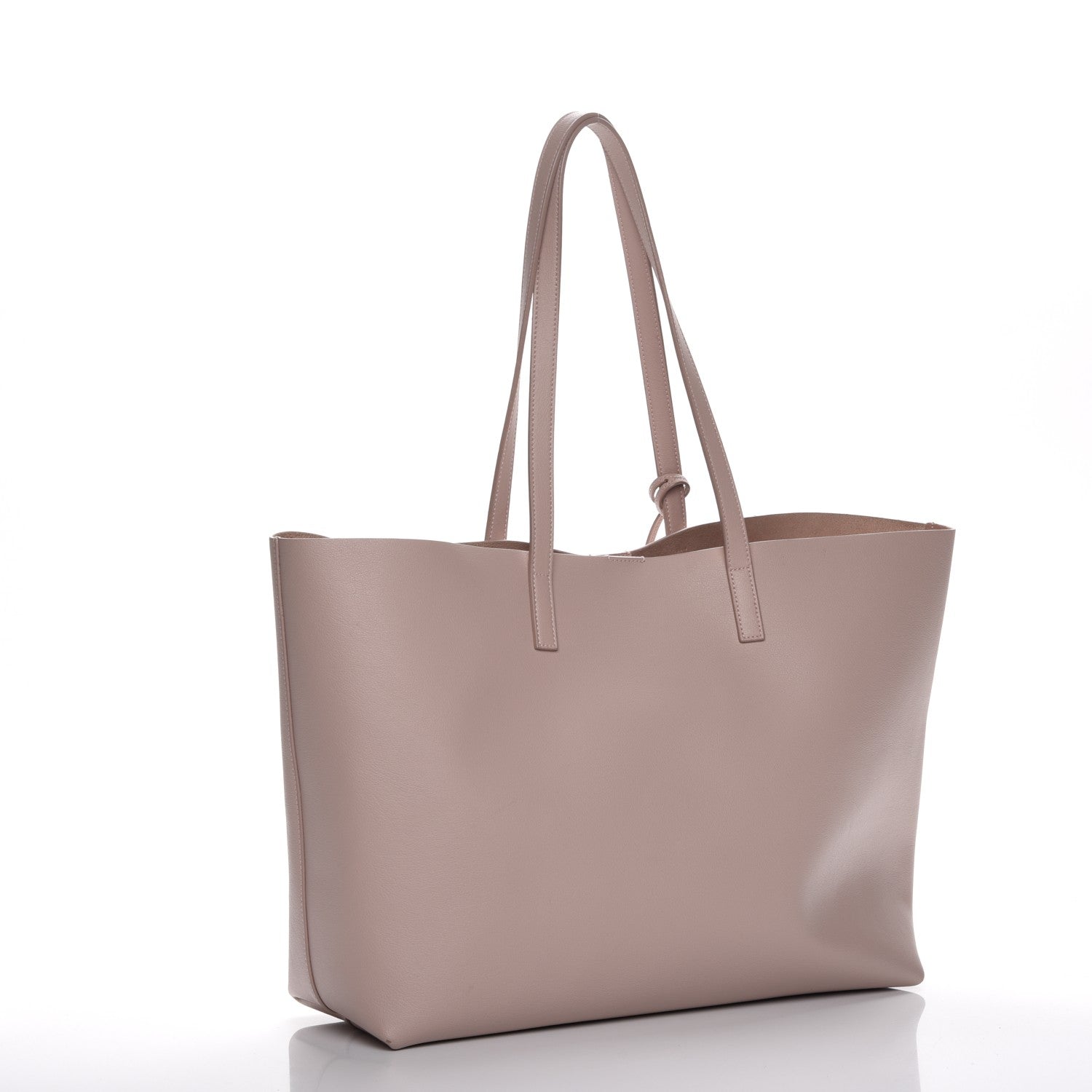 Saint Laurent Calfskin Large Shopping Tote Rose Antic 3 of 9