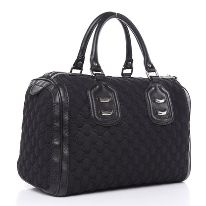 Gucci Guccissima Neoprene Medium Techno Tag Boston Black 3 of 14