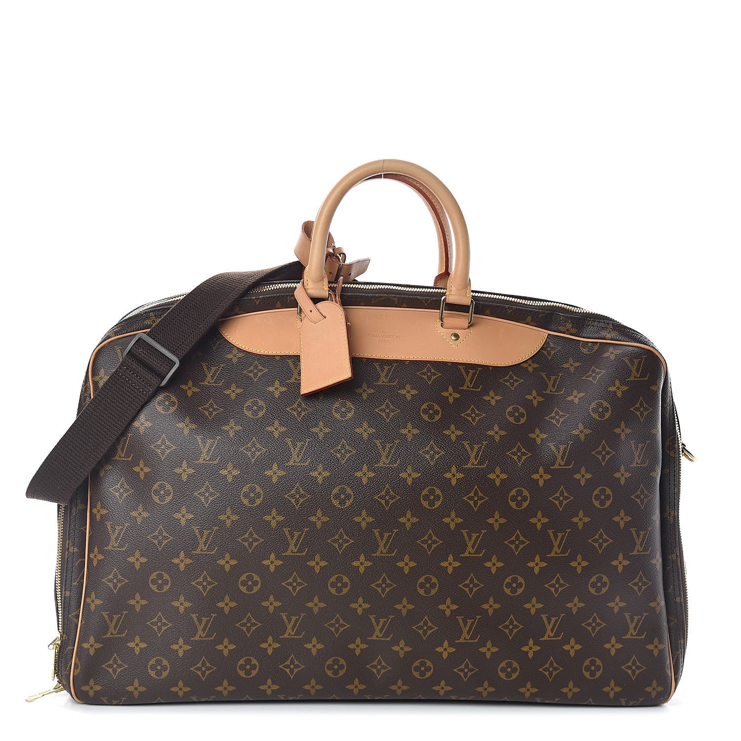 Louis Vuitton Monogram Alize 2 Compartment Luggage Travel Bag 1 of 10