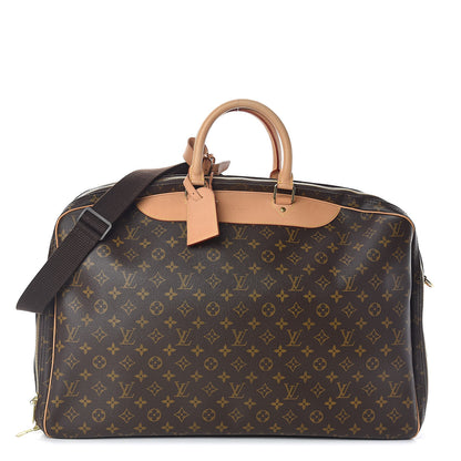 Louis Vuitton Monogram Alize 2 Compartment Luggage Travel Bag 1 of 10