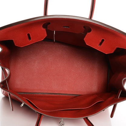 Hermes Epsom Birkin 35 Rouge Casaque 7 of 27